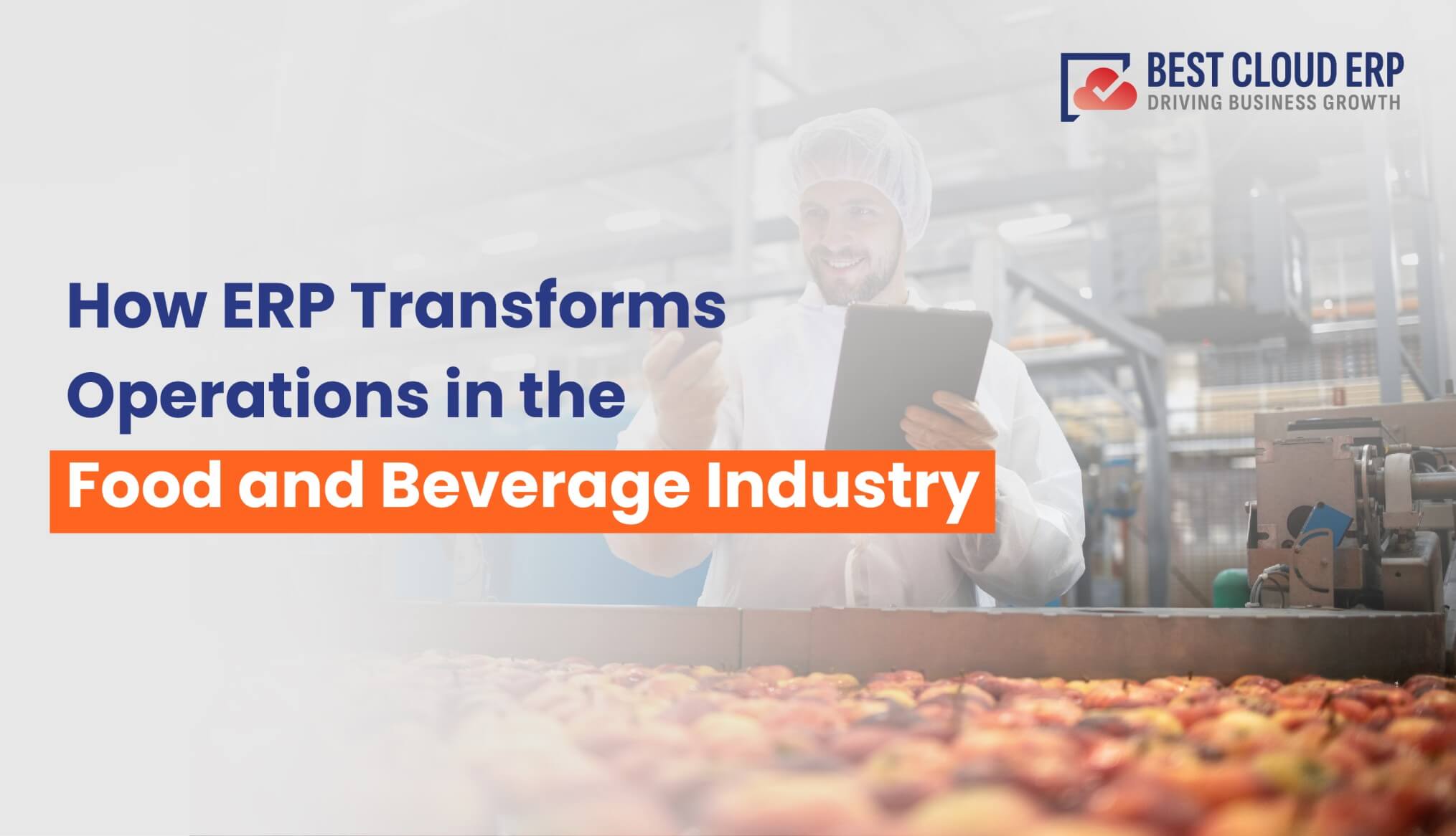 ERP Software for Food and Beverage Manufacturing Industry